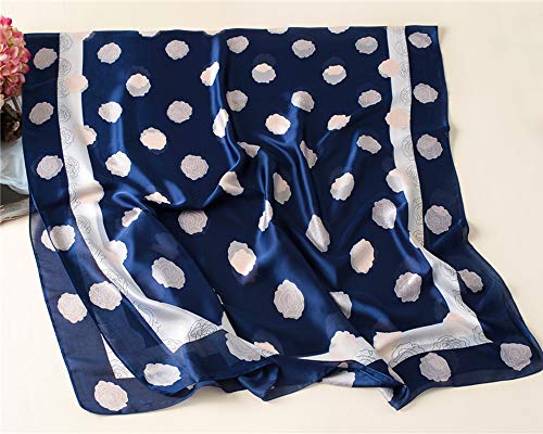Silk Scarf Mulberry Silk Fashion Scarves Long Lightweight Shawl Wrap … - color: W25