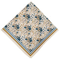 Single Pack Bandanas 60s Premium Cotton Soft Thin Handfeel Large Handkerchief for Men and Women - color: Abstract Floral