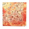 Motique Accessories Modern Tie Dye Bandana - color: Light Orange
