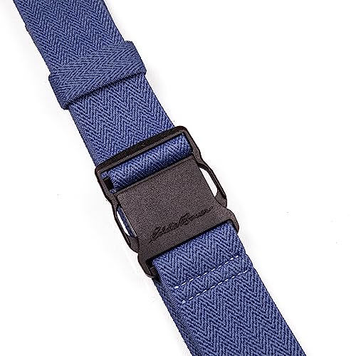 Eddie Bauer Women's Active Stretch Webbing Trail Belt With Quick Release Buckle, One Size Fits Most - color: Blue