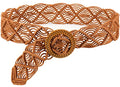 Suyi Boho Belt for Women Braided Woven Belts Bohemian Waist Belts for Dress - color: Brown 1