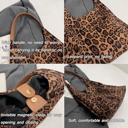 Straw Hobo Bag for Women 2026 Boho Woven Beach Purse Large Summer Straw Tote with Lining Black Raffia Shoulder Bag | straw material - color: Leopard Purses-khaki