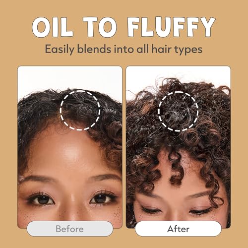 I DEW CARE Tap Secret Mattifying Dry Shampoo Powder - Hydrating Dry Scalp Shampoo for Oily Hair with Biotin & Black Ginseng - Travel Size & Vegan-Friendly Korean Hair Care 0.24oz (Brown V2) - color: Brown, size: 0.24 Ounce (Pack of 1)