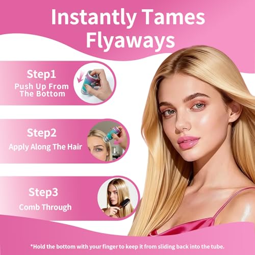Hair Wax Stick, Fly Away Stick For Hair, Styling Waxes, Gel Tamer For Women And Kids, Bun Maker & Styling Cream, Teen Girl Gifts Trendy Stuff, 2.7 Oz