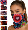 KINREE 6PCS Outdoor Magic Scarf, Elastic Headbands, Headscarves, Headwear, Mask - color: Charming