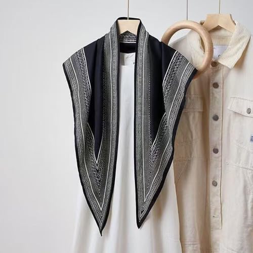 Women Y2K Lace Fringe Hip Scarf Boho Triangle Tassel Waist Cover Up Skirt Wrap Sheer Tie Belt Aesthetic Streetwear - color: E Black