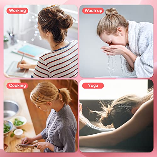 MORGLES 120PCS Silver Large Bobby Pins for Gray Thick Hair, 2.75" Jumbo Hair Pins with Box - color: Silver (2.75inch)