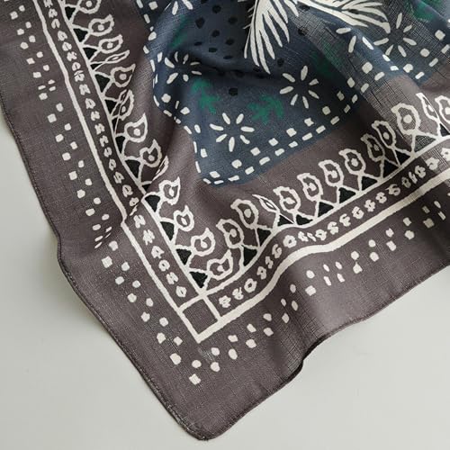 41" Large Square Scarf Hairscarf Fashion Scarves Hair Wrapping Scarfs Night Sleeping Headscarf for Women B06 - color: B067