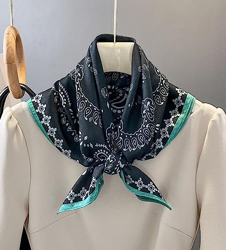 K-Elewon Women Medium Square Scarf Head Scarf Neck Scarf Hair Scarf Head Sleeping Wraps Bandana Scarfs for Women - color: V06