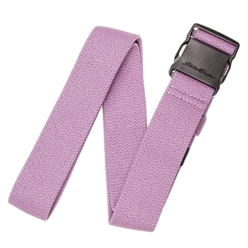 Eddie Bauer Women's Active Stretch Webbing Trail Belt With Quick Release Buckle, One Size Fits Most - color: Purple