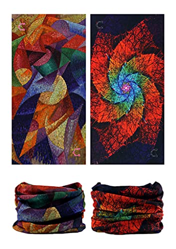 Head Wrap Headwear Headband Bandana Face Mask magic scarf for men & women - color: 12pcs. Liberal