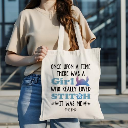 Canvas Tote Bag Aesthetic for Women,Reusable Canvas Cute Shoulder Bag for Grocery, Shopping, Beach & Daily Use - color: Cartoon Lover