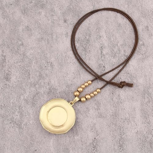 Chunky Necklace for Women Boho Pendant Necklace Statement Western Choker Necklaces for Women Vintage Bohemian Jewelry - style: Bohemian Necklace Pendant