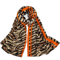 WZX Boho Scarf for Women, 70"x35" Large Lightweight Shawl Wrap for Travel, Sun Protection, Office & All-Season Wear - color: 007