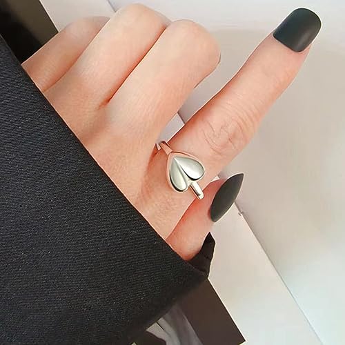 Handmade 925 Sterling Silver Ring Boho Thumb Band Open Statement Rings for Women Jewelry Christmas Gifts - color: Pattern 3