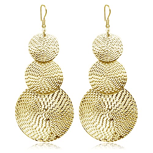 Boho Earrings for Women Trendy Gold Dangle Earrings Vintage Bohemian Indian Country Jewelry Gifts Boho Dress Chic Clothing - color: C7:boho earrings