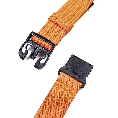 Eddie Bauer Women's Active Stretch Webbing Trail Belt With Quick Release Buckle, One Size Fits Most - color: Orange