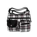 Angel Kiss Crossbody Bags for Women, Ladies Shoulder Handbags and Purses Medium Faux Leather Pocketbooks | Ladies - color: 1white/Black