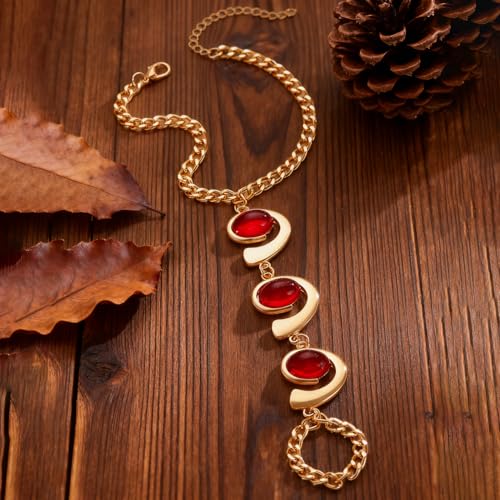 Boho Open Bracelet Ring Set for Women Black and Gold Jewelry Set Oval Cuff Bracelet Adjustable Ring Vintage Jewelry - style: U-Silver