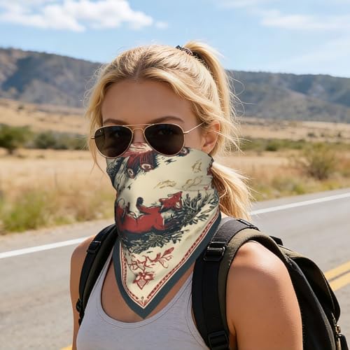 Head Scarf Hair Neck Scarves for Women Fashion Silk Satin Purse Bag Scarfs Handbags Bandana Neckerchief - color: Forest Fox Beige