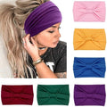 IVARYSS Wide Headbands for Women, Cute Bright Knotted Head Wraps Turbans, Large African Style Head Bands Hair Accessories, 6 Pack - color: Bright Color