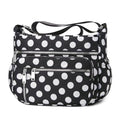 NPBAG Crossbody Bag for Women, Shoulder Purse Handbag Messenger Bag, Trendy Pocketbooks, Waterproof and Multi-Pockets - color: Polka Dots
