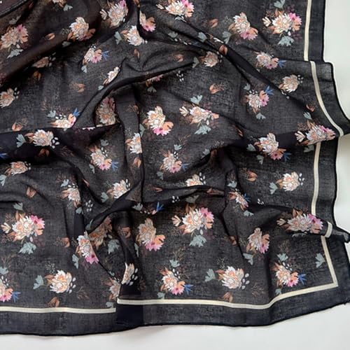 Cotton Like Bandana in Bulk, Head Scarf, Headband, Head wrap, Hair Neck Scarf for Women 22 x 22 inch - color: Bib01 Bouquet 3pcs