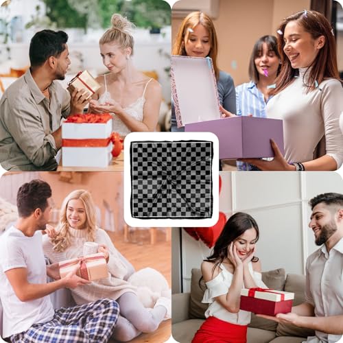 Scarf Silk Feeling Square Satin Head Hair Scarf Wrap 27.5 Inches Headwear Aesthetic Cute Decoration Women Girls - color: V-3-black