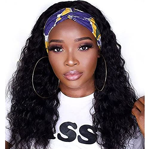 DRESHOW 6 Pack Headbands for Women Boho Headbands Vintage Flower Elastic Workout Yoga Sports Facial Knotted Crocheted Elastic Head Wrap - color: 6 Pack Boho Flower Printed