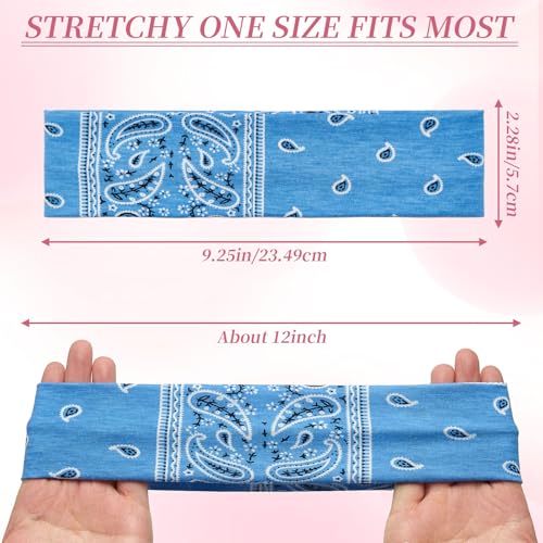 QIUTIMIY Headbands for Women Non Slip - 6 Pack Soft Stretchy Hair Bands for Women’s Hair – Fashion Sports Headbands for Yoga, Workout, Running, Gym, Daily Wear(Style 7) - color: Style 7