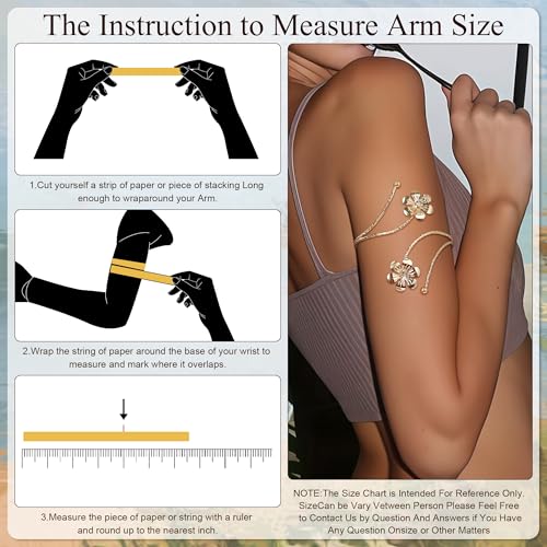 4Pcs Upper Arm Cuff for Women Open Adjustable Arm Bracelets Minimalist Coil Arm Armband Set - style: Gold-Style A