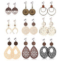 Thunaraz Clip on Dangle Earrings for Women - Bohemian Trendy Clip on Earrings Lightweight Comfortable Earrings Hypoallergenic Drop Clip ons for Non-pierced Ears Women - style: Style A