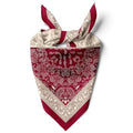 dscarf Womens Neck Scarf 21"x21" Small Square | Headband Scarf Ethnic Bandana Head Scarf Flowering Breathable Lightweight - color: Ethnic Design 8