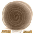 YGQQOY Hair Sponge for Updos,Volume Bumps Insert,Tan Brown Hair Filler&Padding for Updo - color: Tan Brown