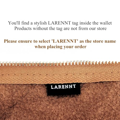 Full Grain Leather Coin Purse with Key Chain - Small Change Purse Keychain Card Holder Keychain Pouch Small Keychain Wallet for Women and Men (Brown) - color: Brown, Regular Size