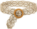 Suyi Boho Belt for Women Braided Woven Belts Bohemian Waist Belts for Dress - color: Beige 1