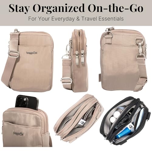 Baggallini Women's Modern Take Two Rfid Crossbody - color: Moonrock