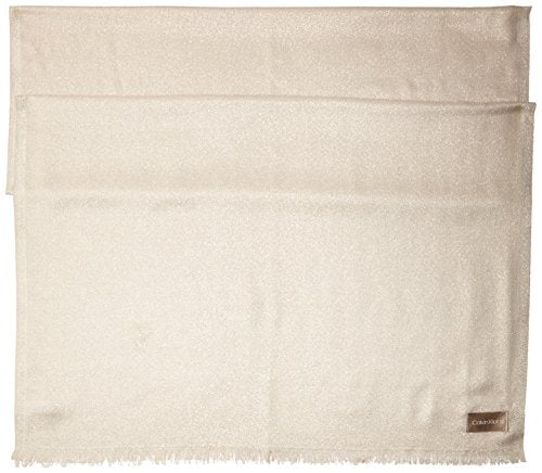 Calvin Klein womens Lightweight Wrap Scarf - color: Latte