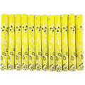 Bandanas Gift Set 12 Pack Soft Thin Handfeel Cotton Bandanna Scarf for men - color: Blazing Yellow