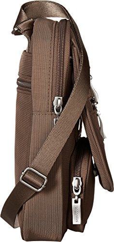 Baggallini Journey Crossbody Bags for Women 9x6 Small Lightweight Travel Handbag W/RFID - color: Portobello