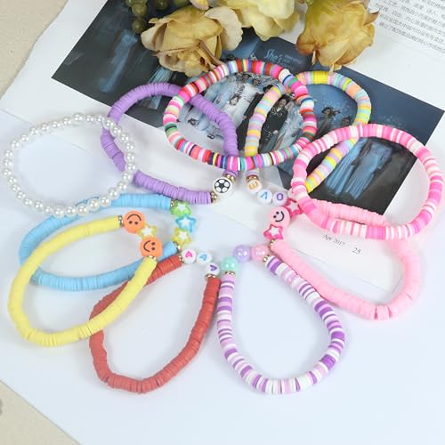 Beach Bracelet Set for Men and Women, Surfer Men Bracelet, Braided Boho Summer Bracelets Adjustable Men's Bracelet Handmade Women Bracelet String Rope Ankle Bracelets Birthday Gift - style: 10pcs Friendship Bracelets