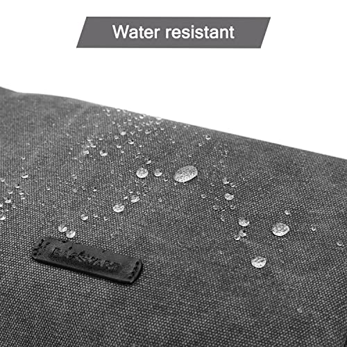 BAGSMART Toiletry Bag for Men, Canvas Travel Toiletry Organizer Dopp Kit Water-resistant Shaving Bag for Toiletries Accessories,Black-Large - color: Black, size: Large