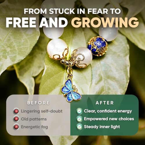 Conscious Items Spiritual Bracelets for Women & Men, Healing Crystal Bracelet with Natural Stones for Meditation, Chakra Alignment & Inner Transformation - style: The Spiritual Growth Bracelet