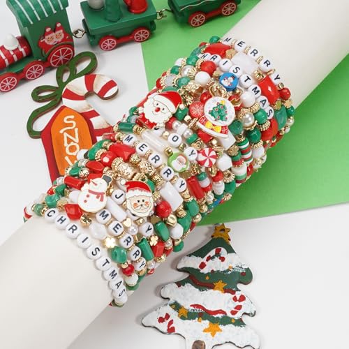 Bohemia Bracelets for Women Vintage Stackable Beads Bracelets Charm Stretch Beach Jewelry - color: Color 23