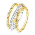 Stackable Rings Set for Women with 5A Cubic Zirconia Gift for Statement Rings Promise Rings Party Favor Ring-packs - style: Rings Set 2