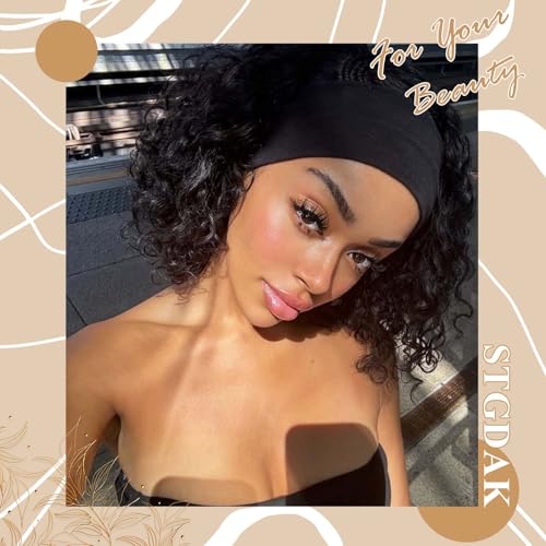 Wide Headband Boho Head Bands For Women's Hair Band Burgundy Black Head Wraps Leopard Turban Knotted Headband Non Slip Sweatband Soft Hair Scarf Headbands 3 Pcs - color: Style 146