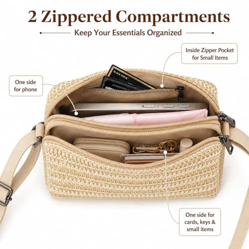 Small Crossbody Bag for Women - color: Dc-yellow-horiz