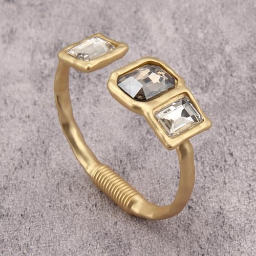 Gold Cuff Bracelet for Women Silver Beaded Bracelets Open Bangle Stackable Stretch Bead Bracelet Boho Jewelry Gifts for Wife Couple - style: Vintage Cuff Bracelet