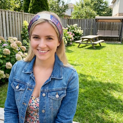 Women's Small 21 inch 100% Silk Scarf Bandana for Head Neck Hair | 100% Mulberry Silk Lightweight Designs Gift-Ready Packaging For Hair Fashion 21"x21" Printed - color: 109beige