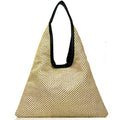 Hand-woven Straw Shoulder Bag Boho Black Leather Top Handle Tote Retro Summer Beach Bag Holiday Travel Handbag - color: Khaki